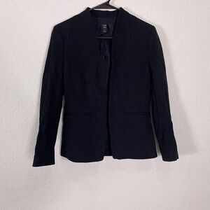 J. Crew 360 Black Open Blazer Jacket